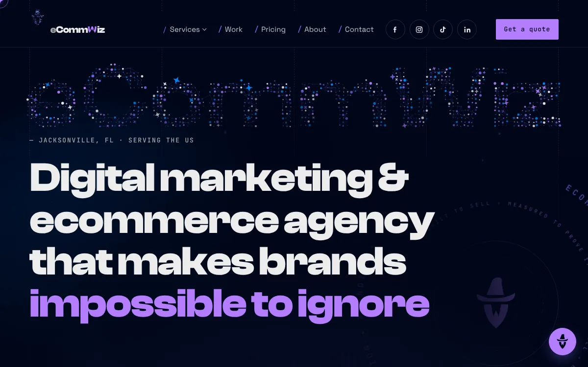 eCommWiz website